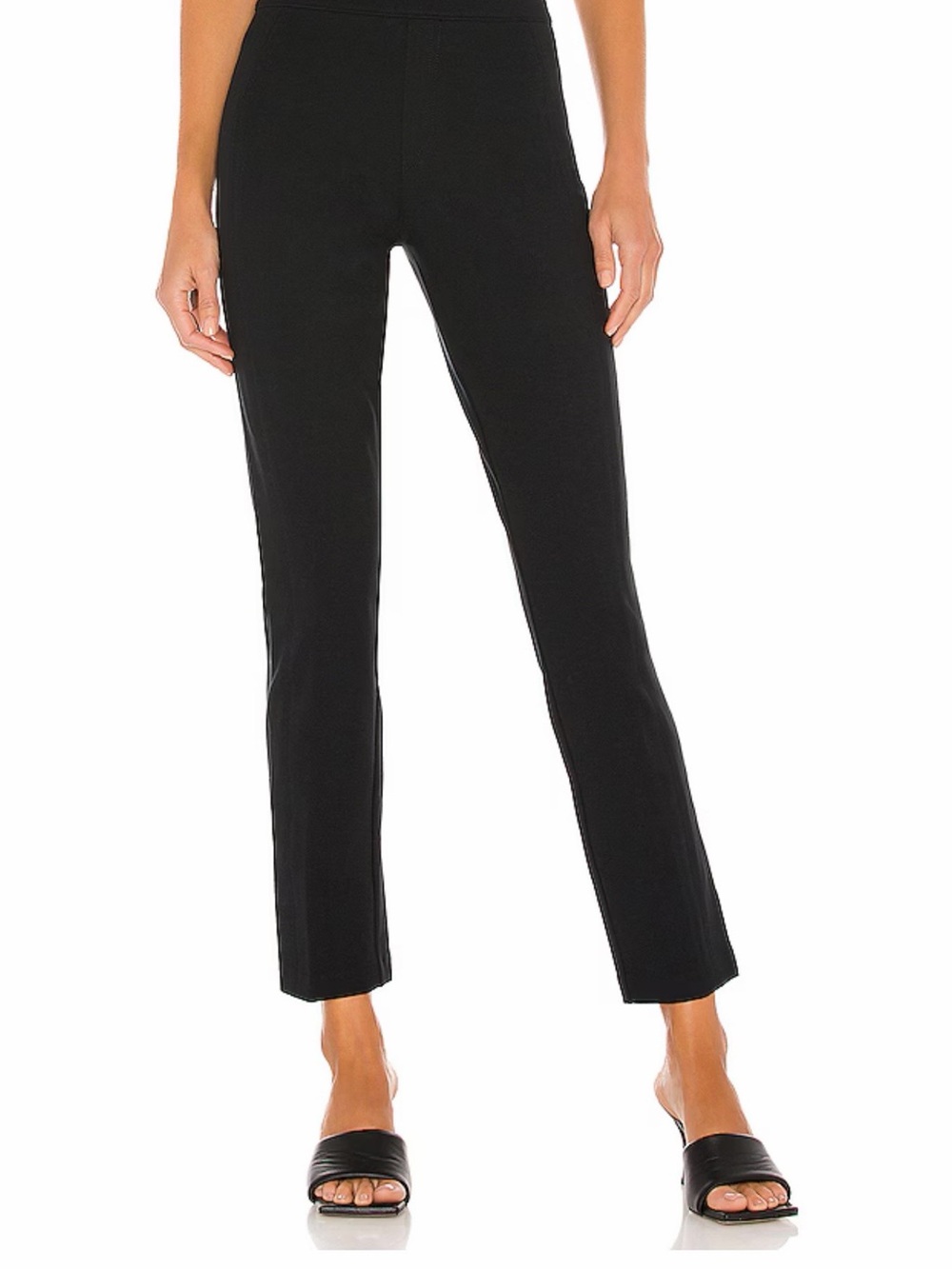 SPANX Black Slim Straight Pants
